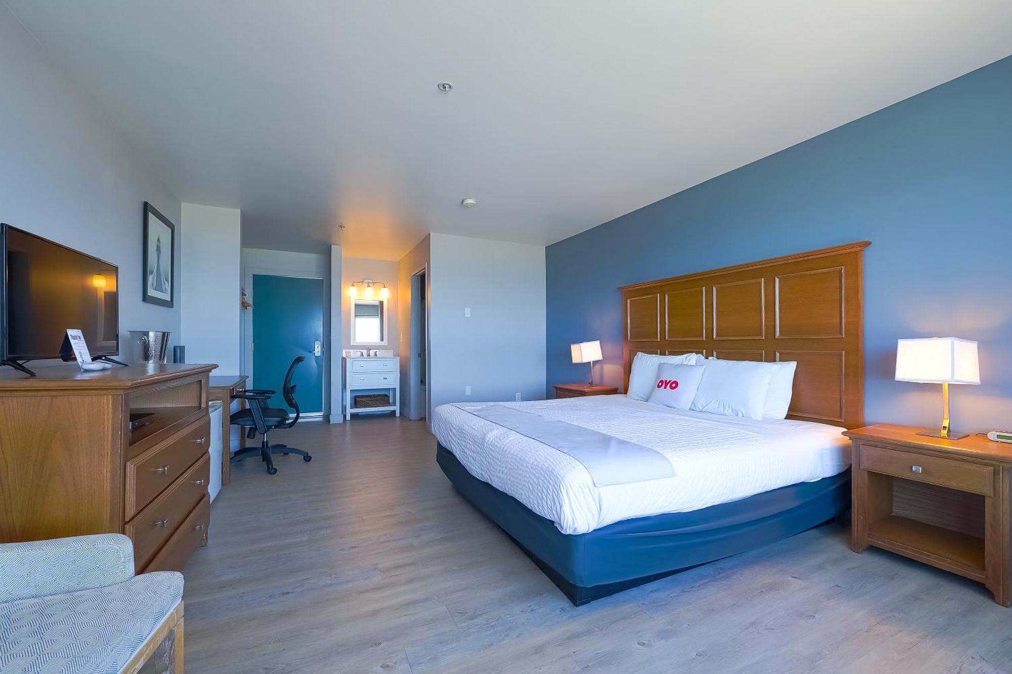 Oyo Waves Hotel Newport Or - Nye Beach Exterior foto