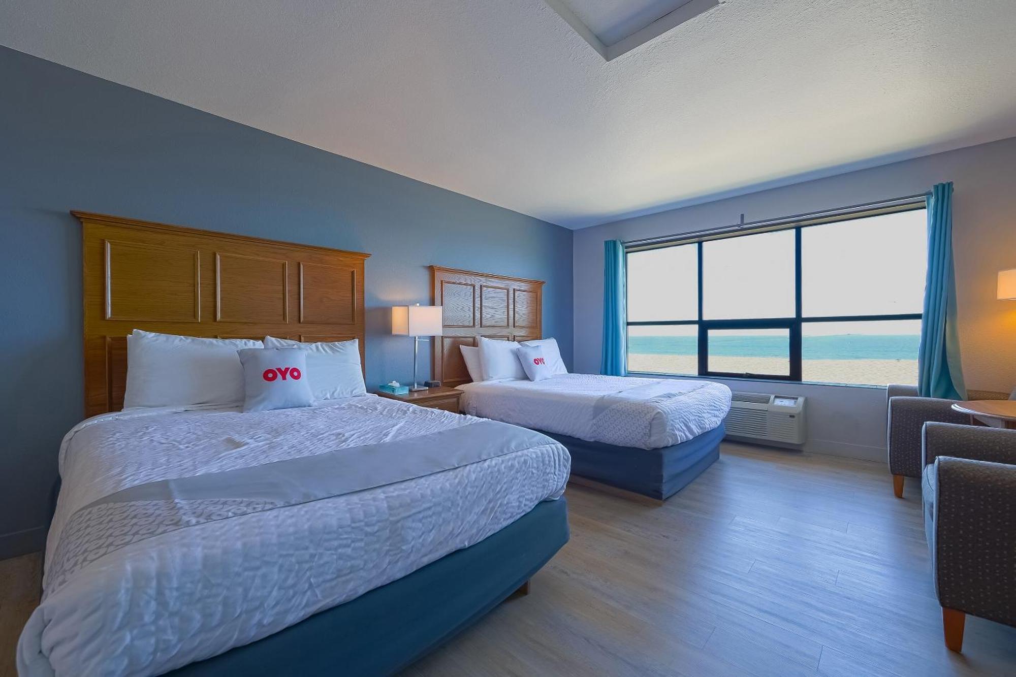 Oyo Waves Hotel Newport Or - Nye Beach Exterior foto