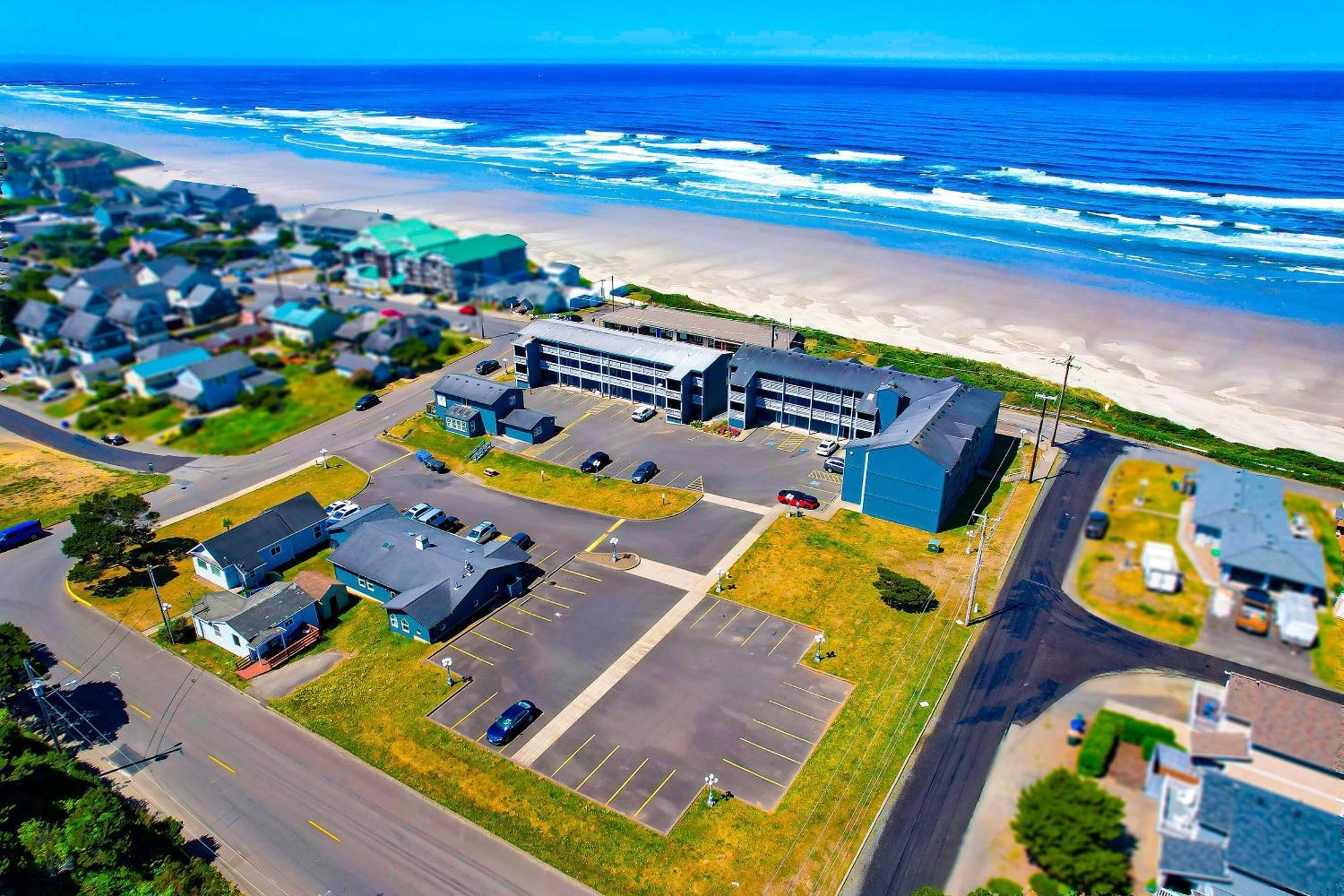 Oyo Waves Hotel Newport Or - Nye Beach Exterior foto