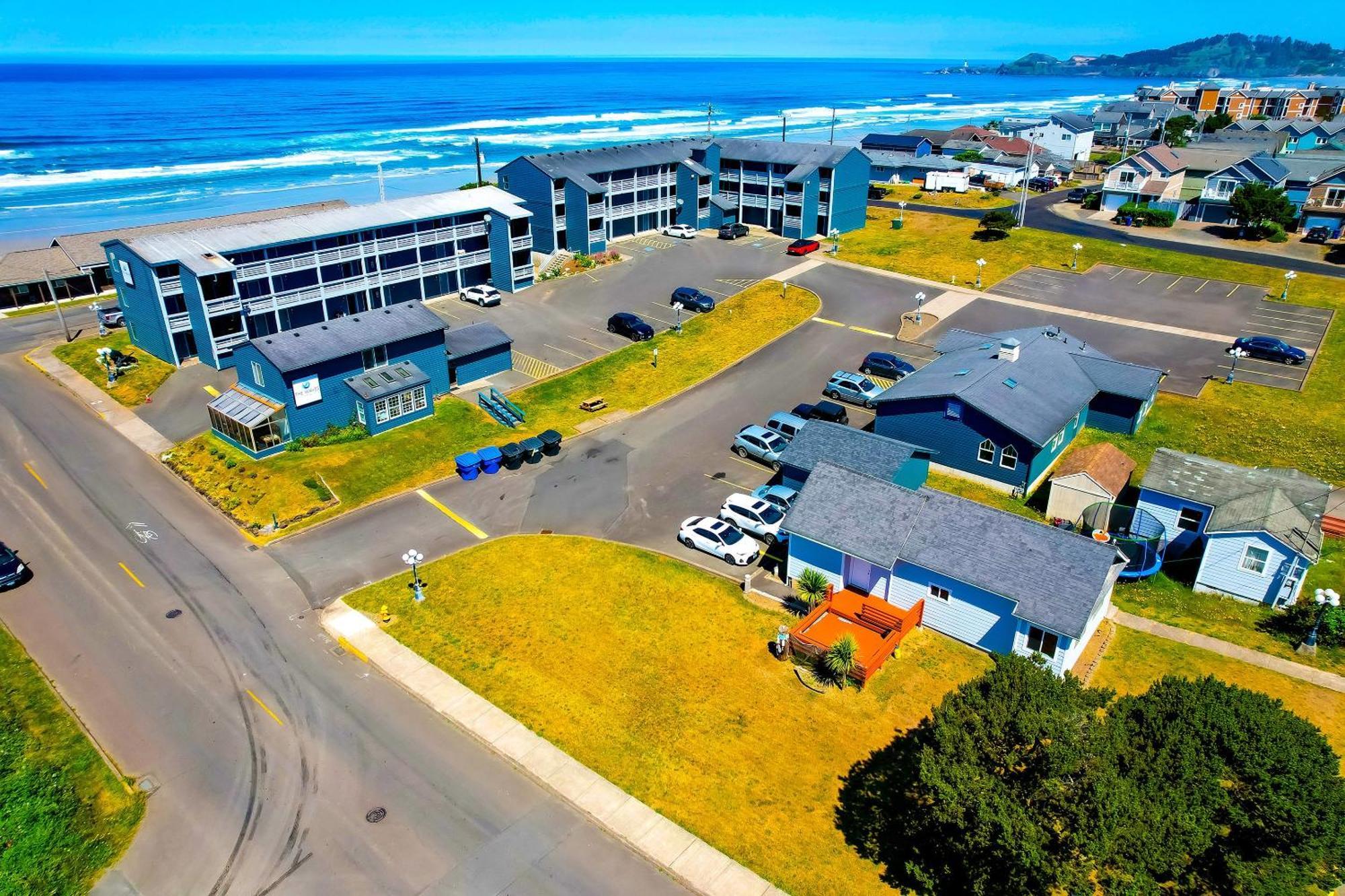 Oyo Waves Hotel Newport Or - Nye Beach Exterior foto
